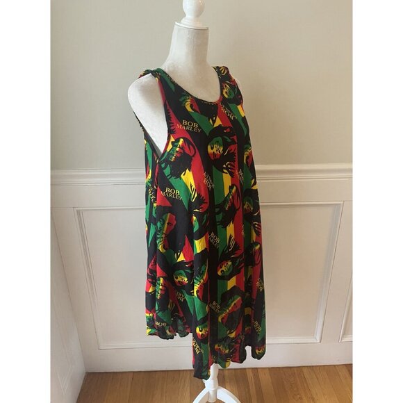 Karan Bob Marley Swing Dress One Size Multicolor - Picture 2 of 4
